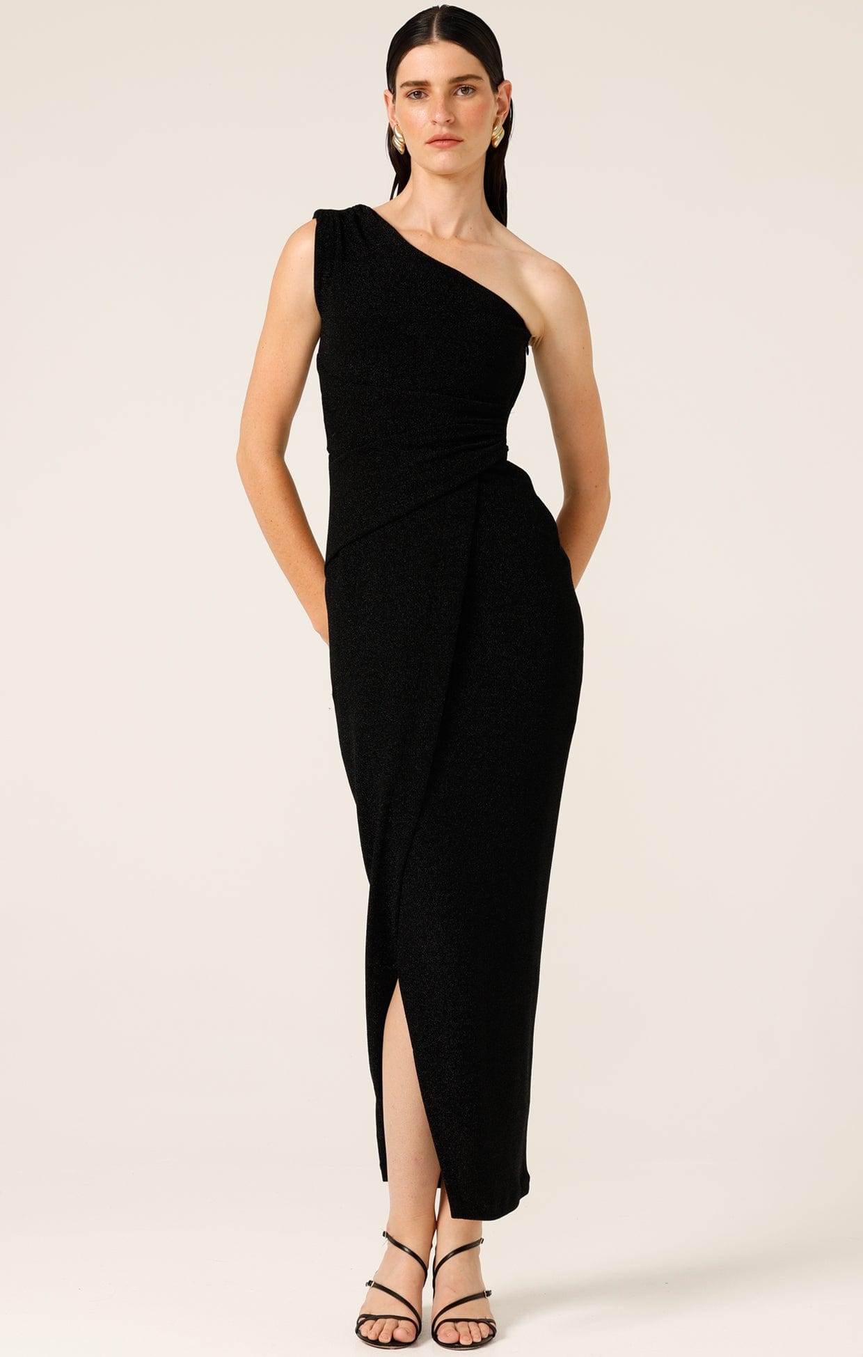 VALEDICTORY DRESS IN BLACK