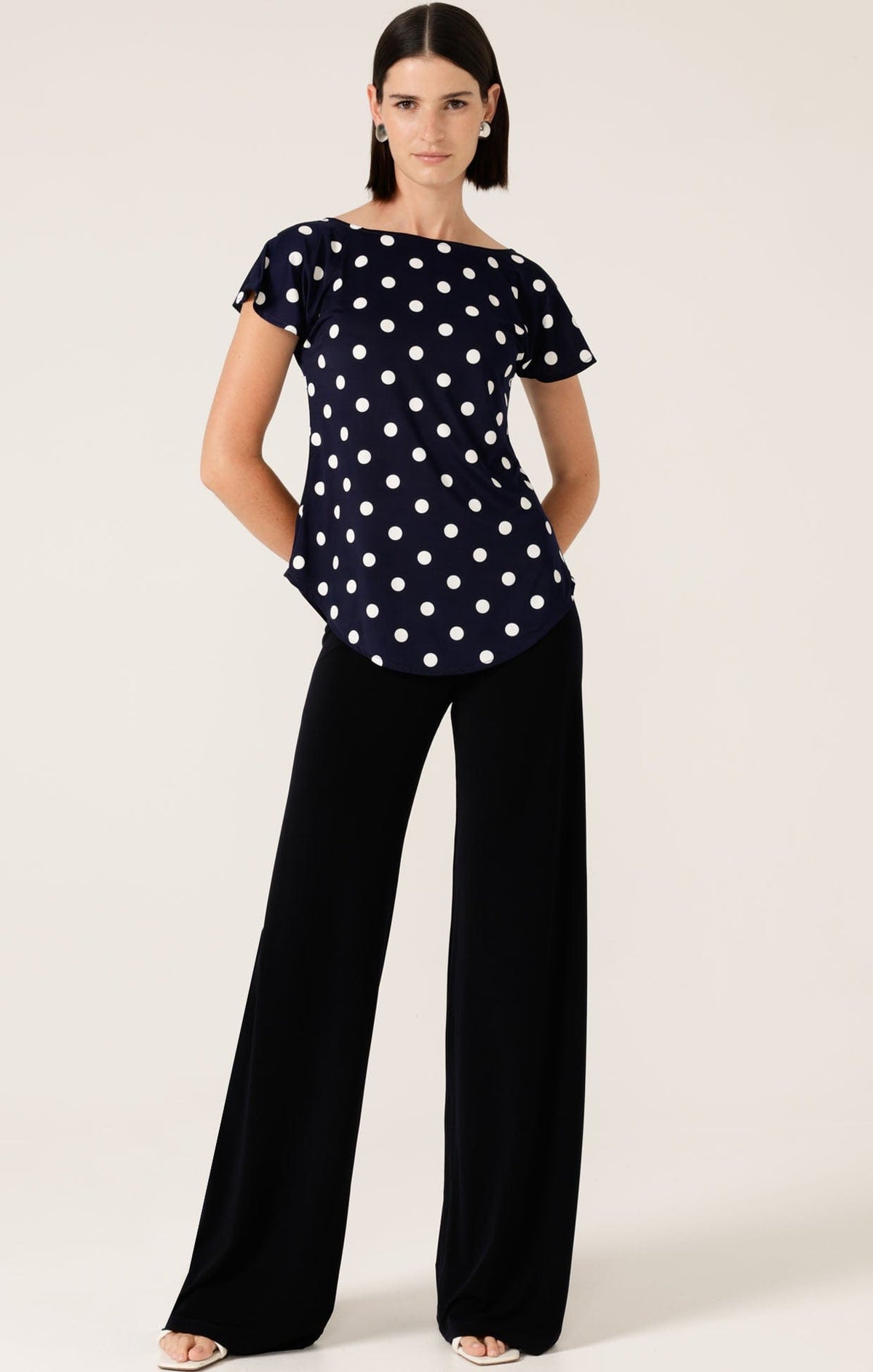 Tops Multi Occasion ANALIA TOP IN NAVY SPOT