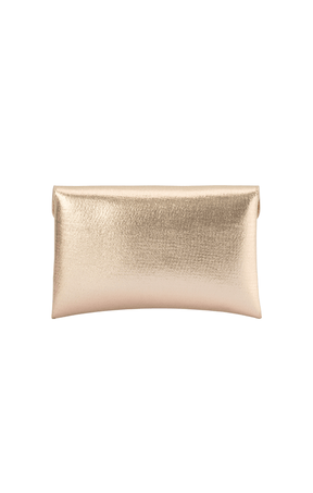 ACCESSORIES Bags Clutches OS / NEUTRAL ANTONIA ENVELOPE CLUTCH IN CHAMPAGNE