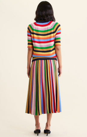 Skirts AVENUE LUREX SKIRT IN RAINBOW