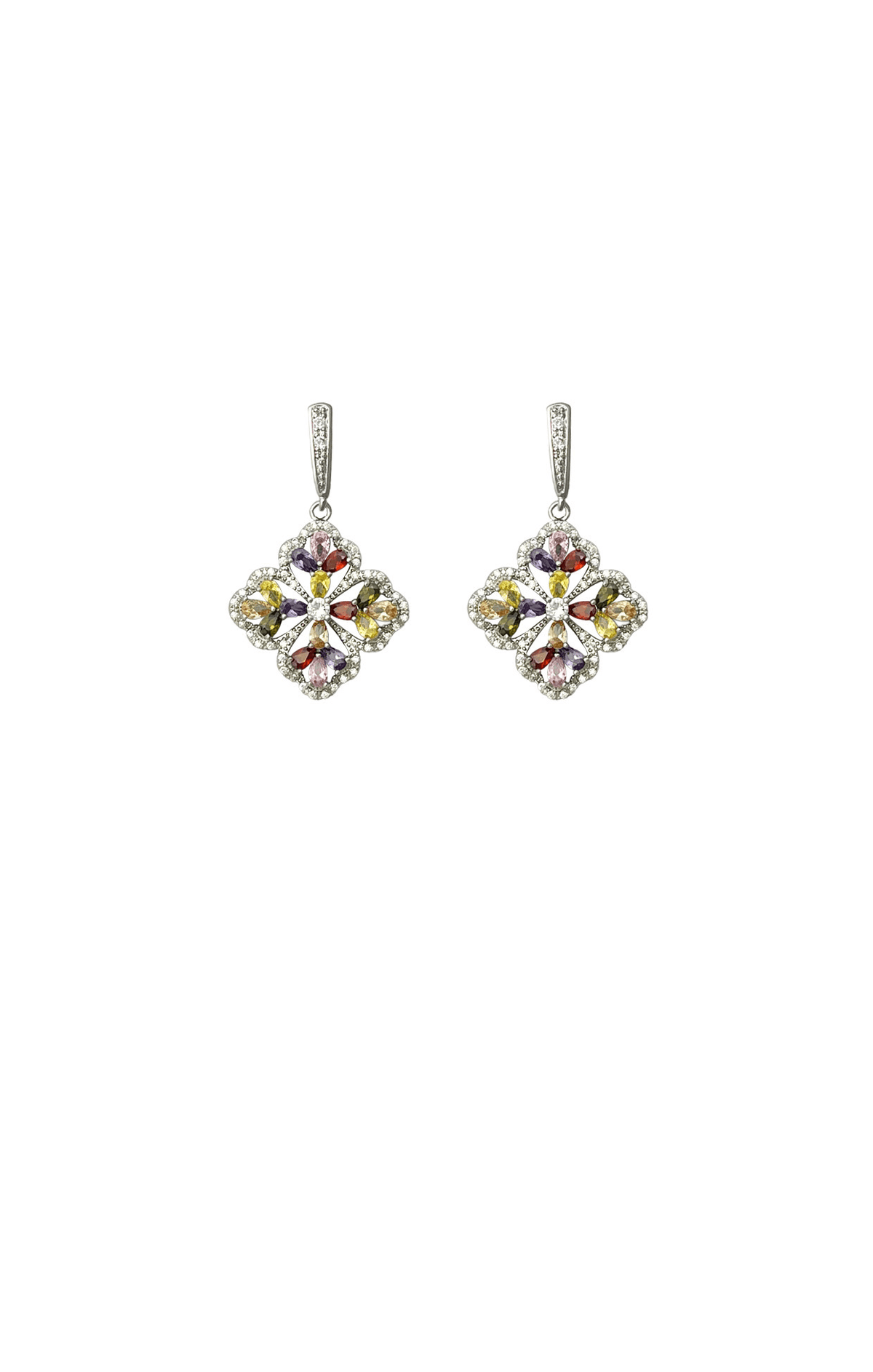 Earrings OS / MULTI BLARNEY EARRING IN MULTICOLOUR