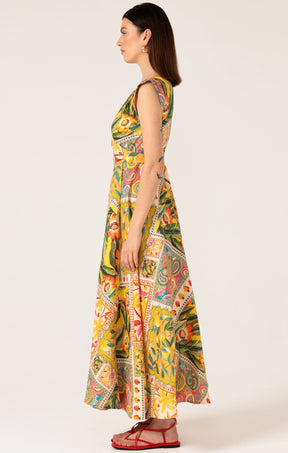 Dresses CANARY MAXI WRAP DRESS