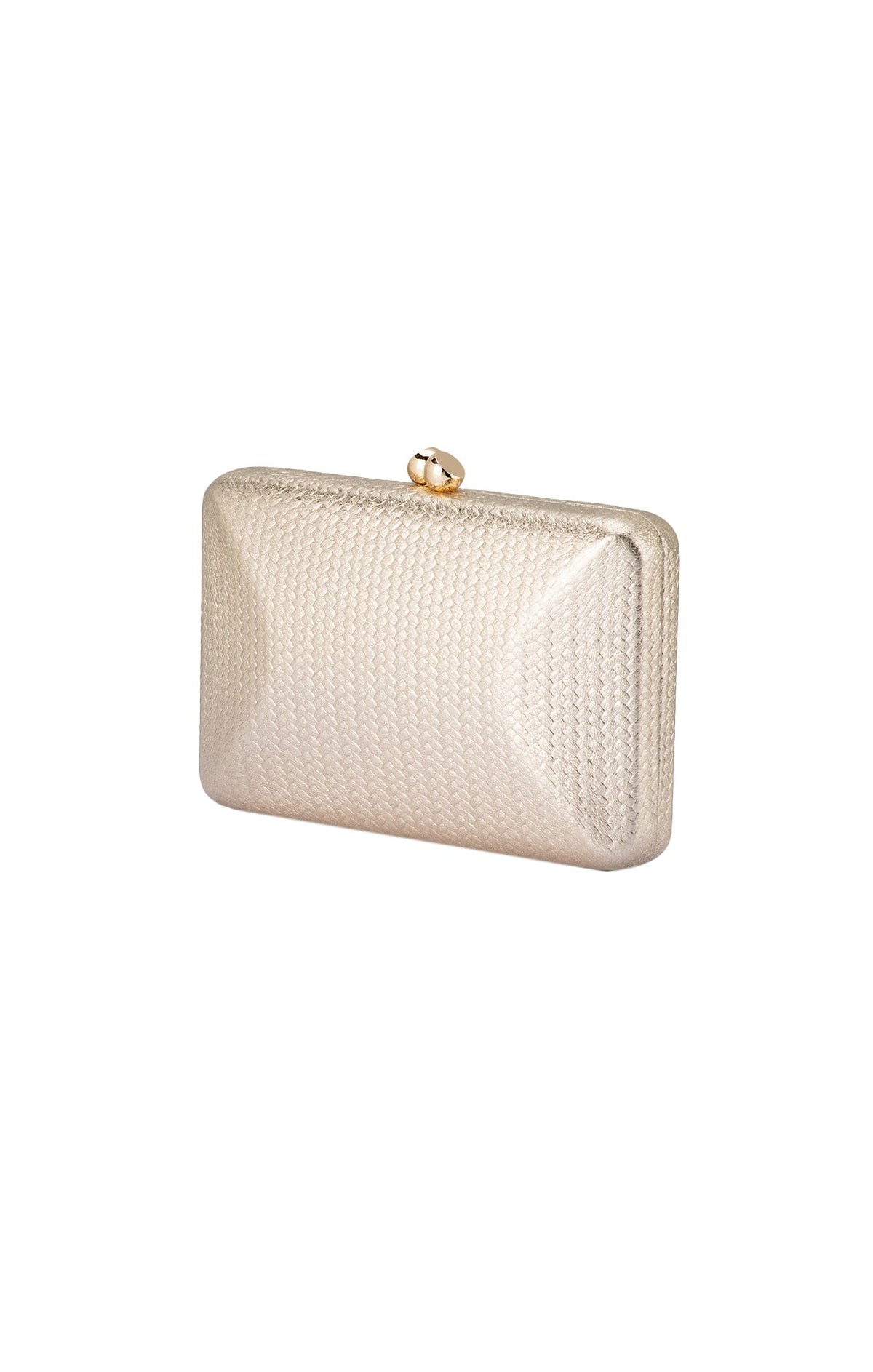 Bags OS / GOLD CHICA EMBOSSED CLUTCH IN GOLD