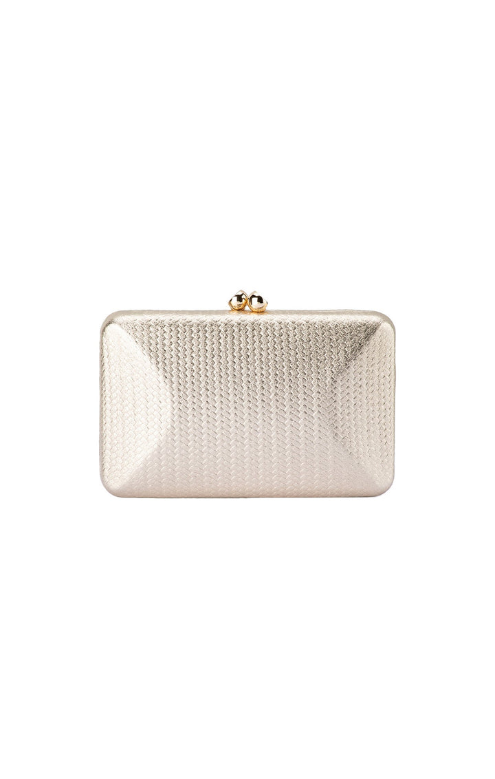 Bags OS / GOLD CHICA EMBOSSED CLUTCH IN GOLD