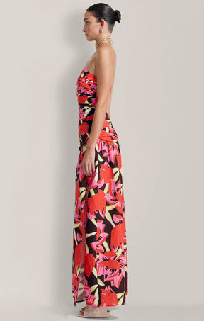 Dresses DOLCIE MAXI DRESS IN ROJO PRINT