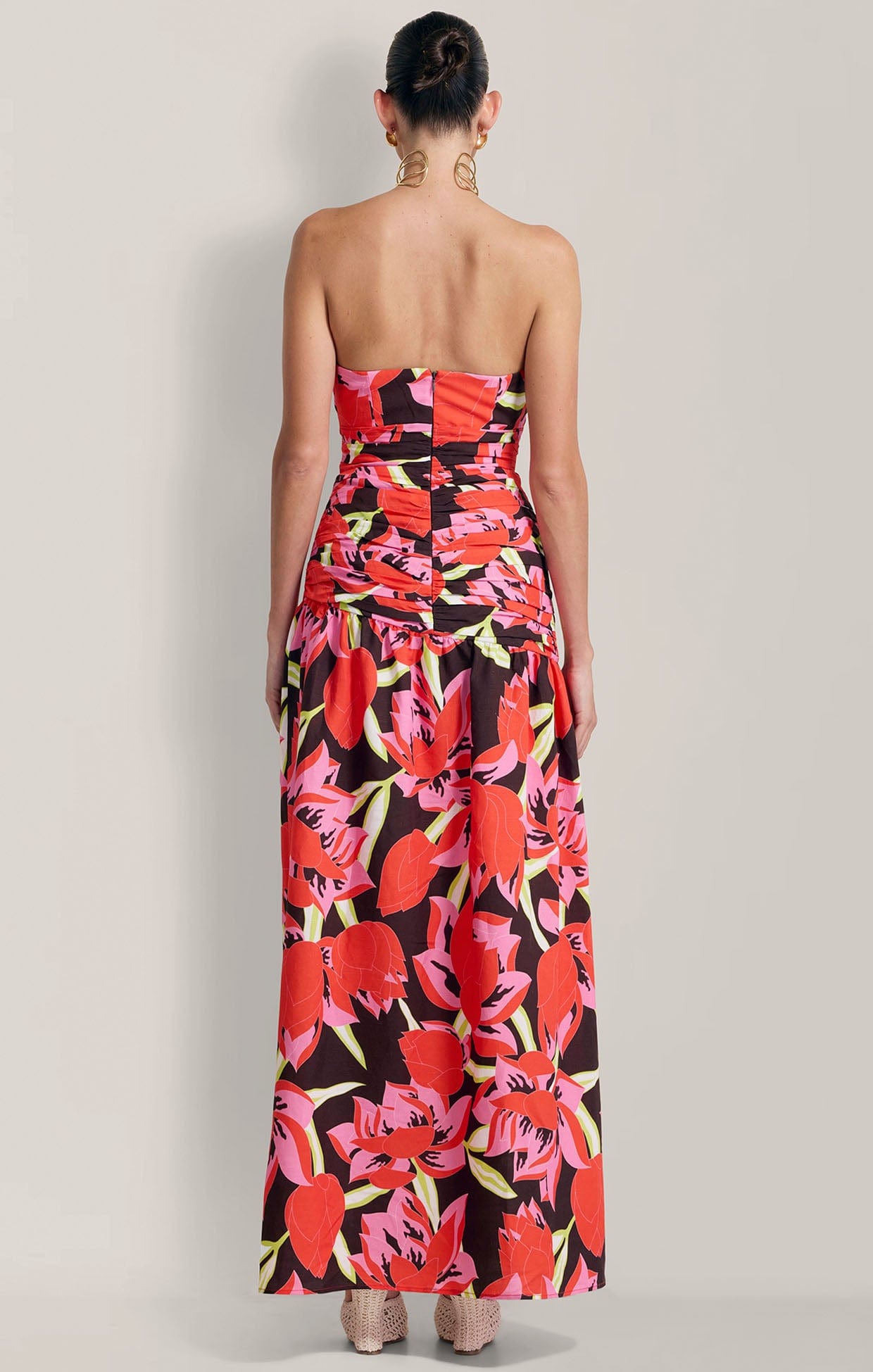 Dresses DOLCIE MAXI DRESS IN ROJO PRINT