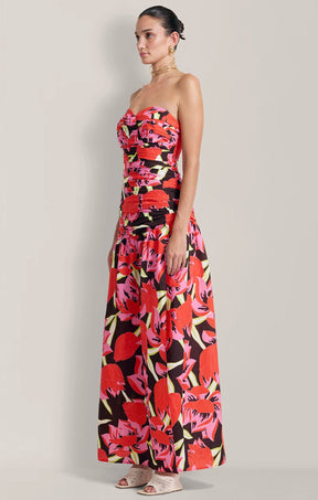 Dresses DOLCIE MAXI DRESS IN ROJO PRINT