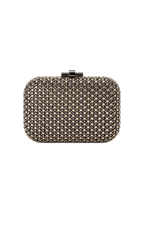 Bags OS / METALLIC ELLEN HOTFIX CLUTCH