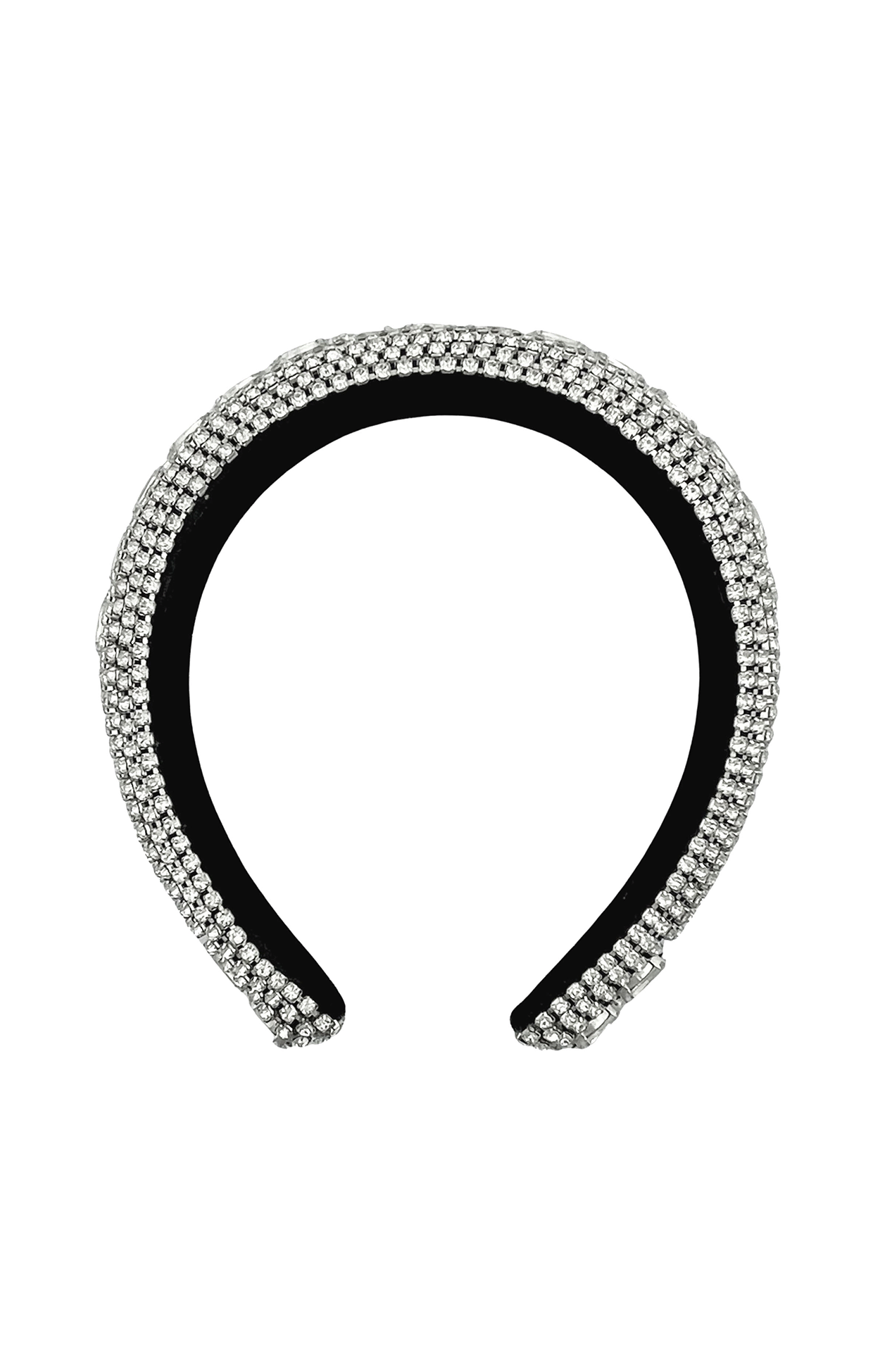 Headbands OS / NEUTRAL ELSA JEWELLED HEADBAND IN CRYSTAL