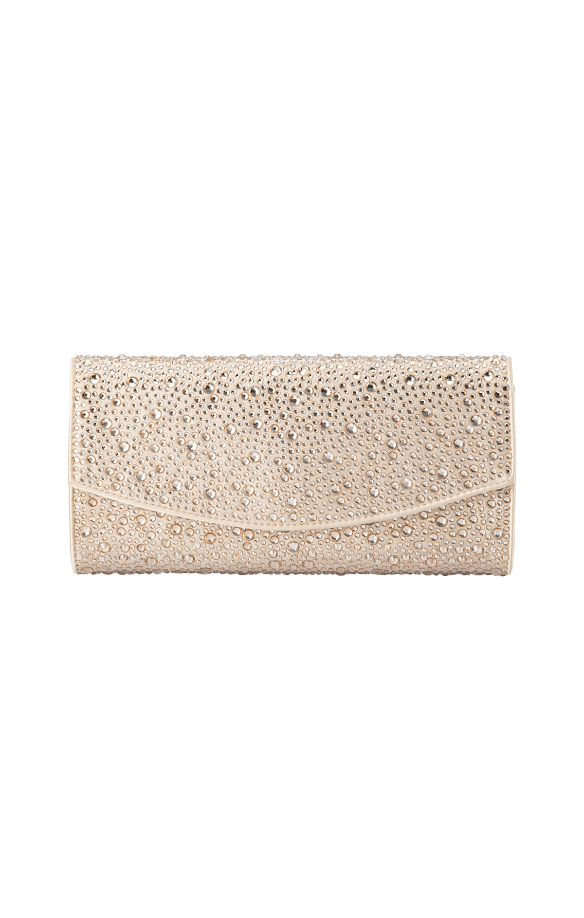 Bags OS / CHAMPAGNE EMMA CRYSTAL CLUTCH IN CHAMPAGNE