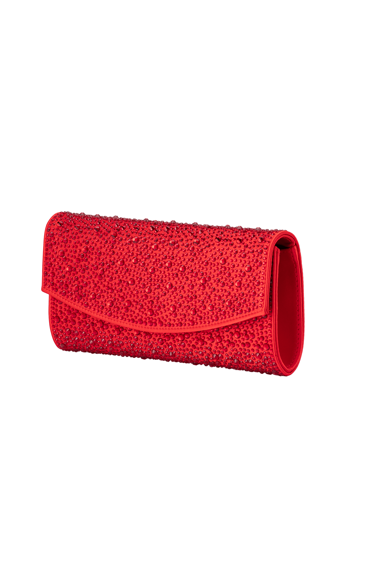 Bags OS / RED EMMA CRYSTAL CLUTCH IN RED