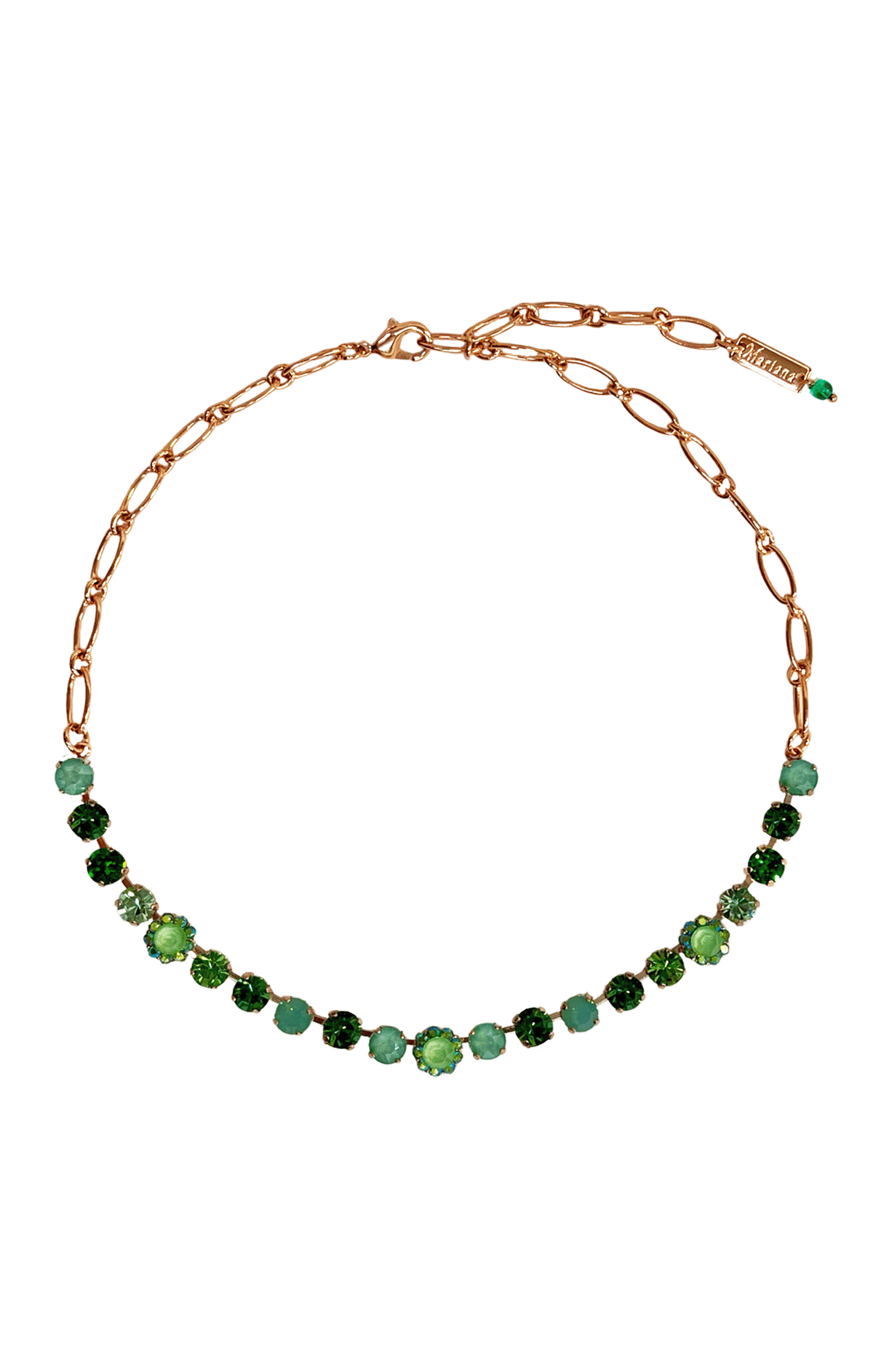 ACCESSORIES Necklaces One Size / Green FLORENCE NECKLACE IN GREEN MULTI