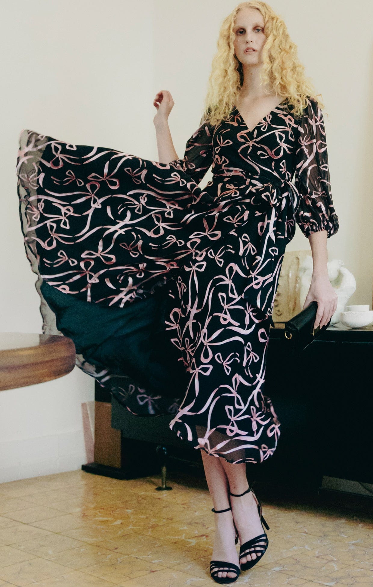 Dresses Events FLORENCE WRAP MIDI