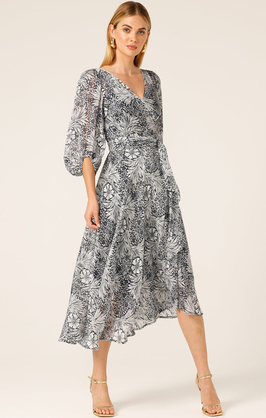 FLORENTINE WRAP DRESS