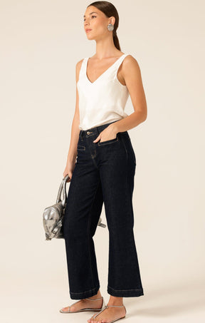 Pants FREYA WIDE LEG JEAN IN INDIGO