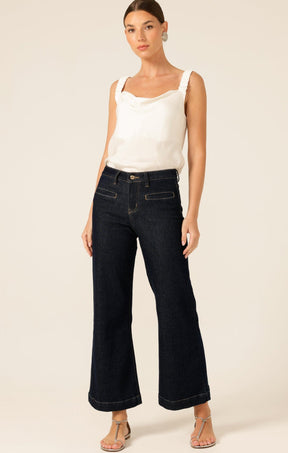 Pants FREYA WIDE LEG JEAN IN INDIGO