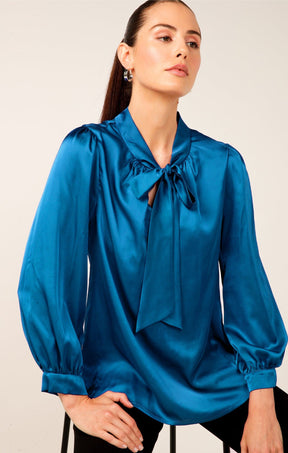Tops HATCHIE BLOUSE IN CERULEAN