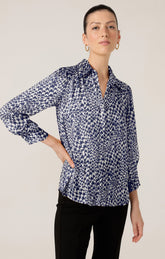 Tops HERRINGBONE BLOUSE