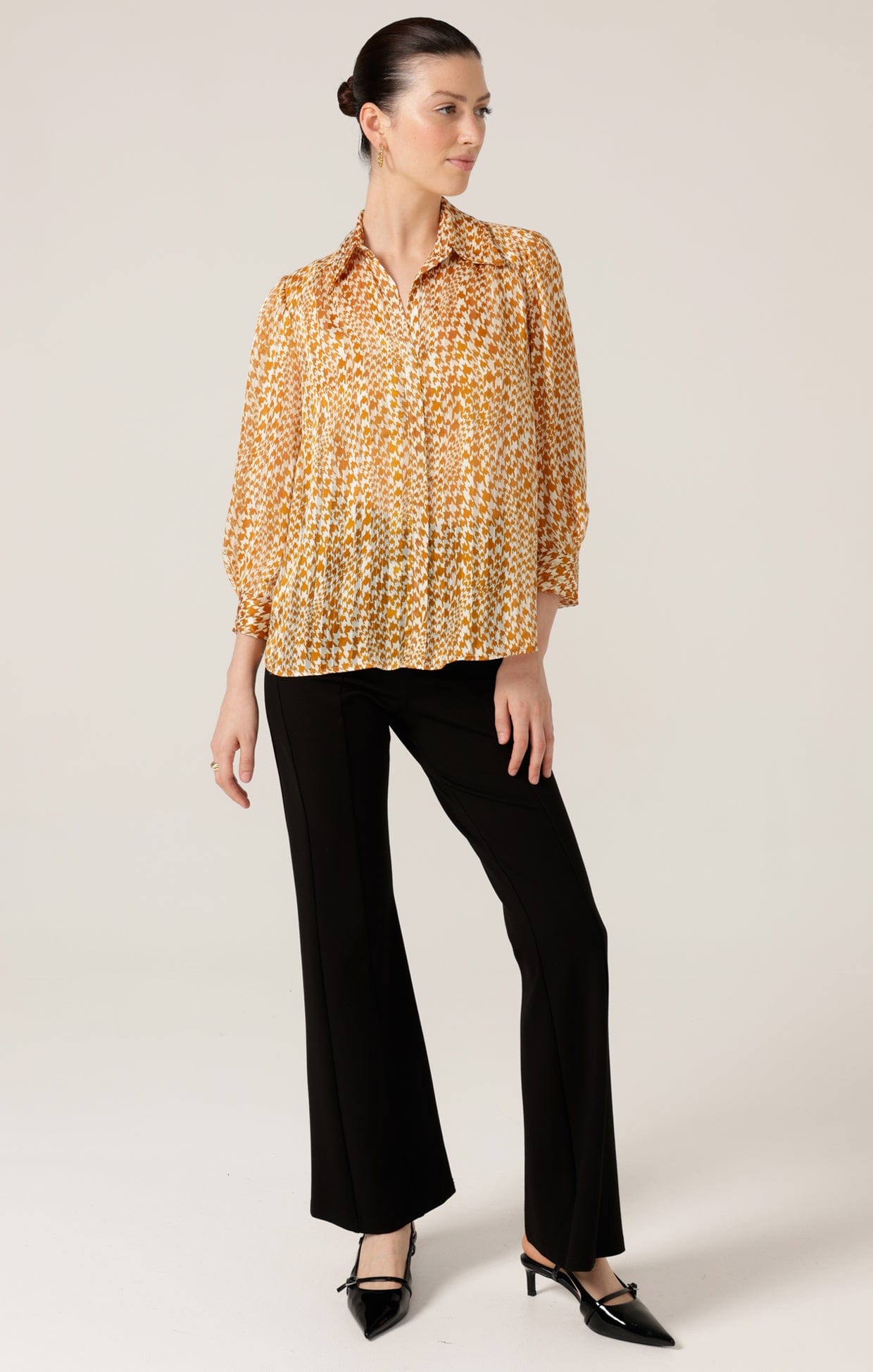 Tops HERRINGBONE BLOUSE