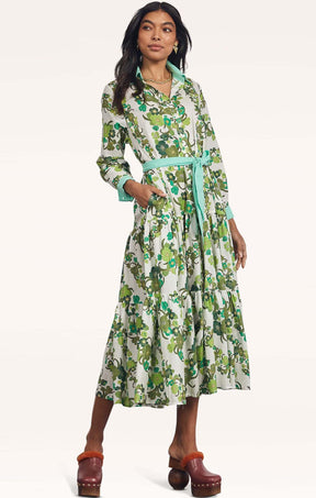 Dresses JUNGLE SHIRT DRESS IN GREEN