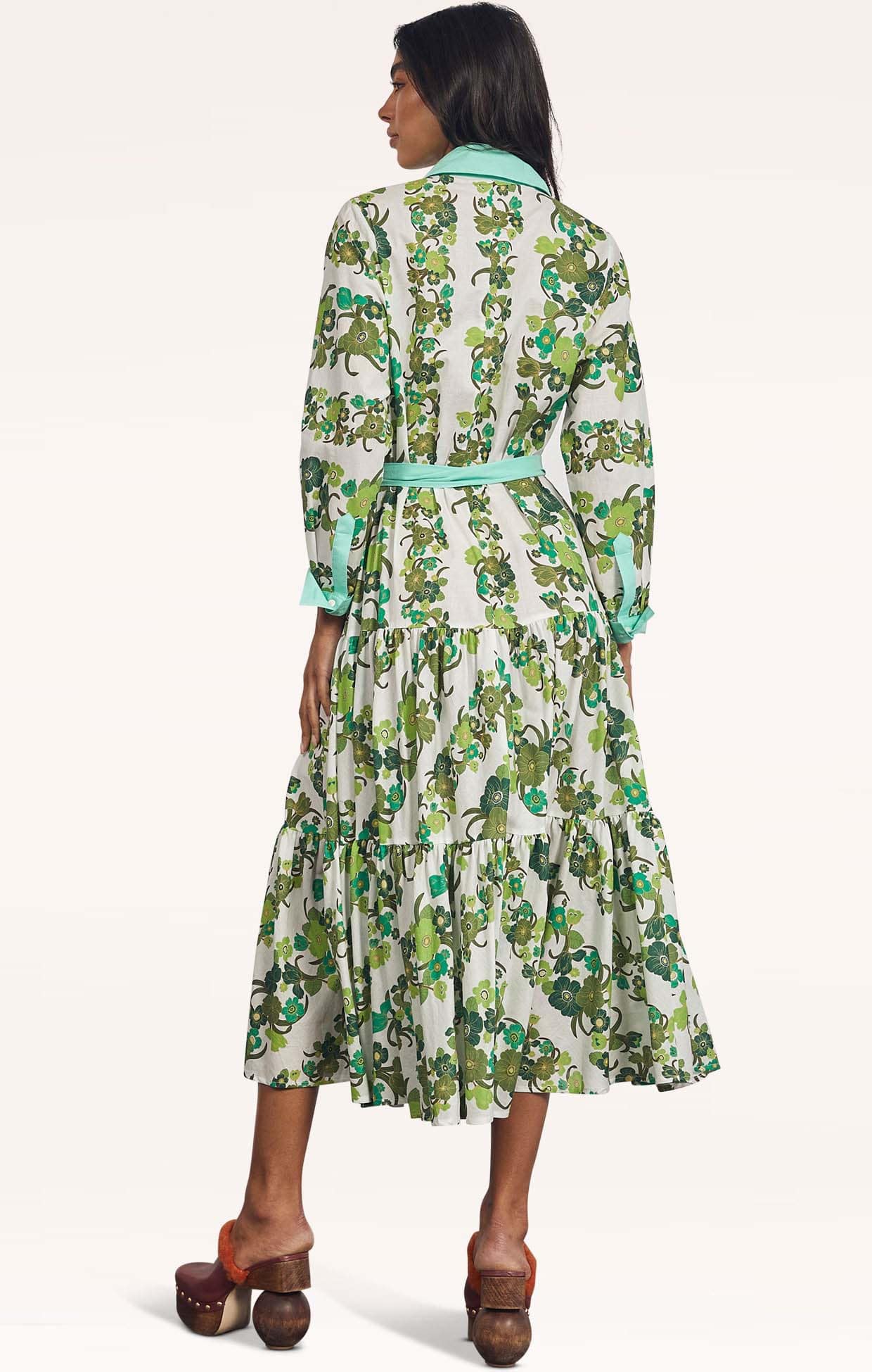 Dresses JUNGLE SHIRT DRESS IN GREEN