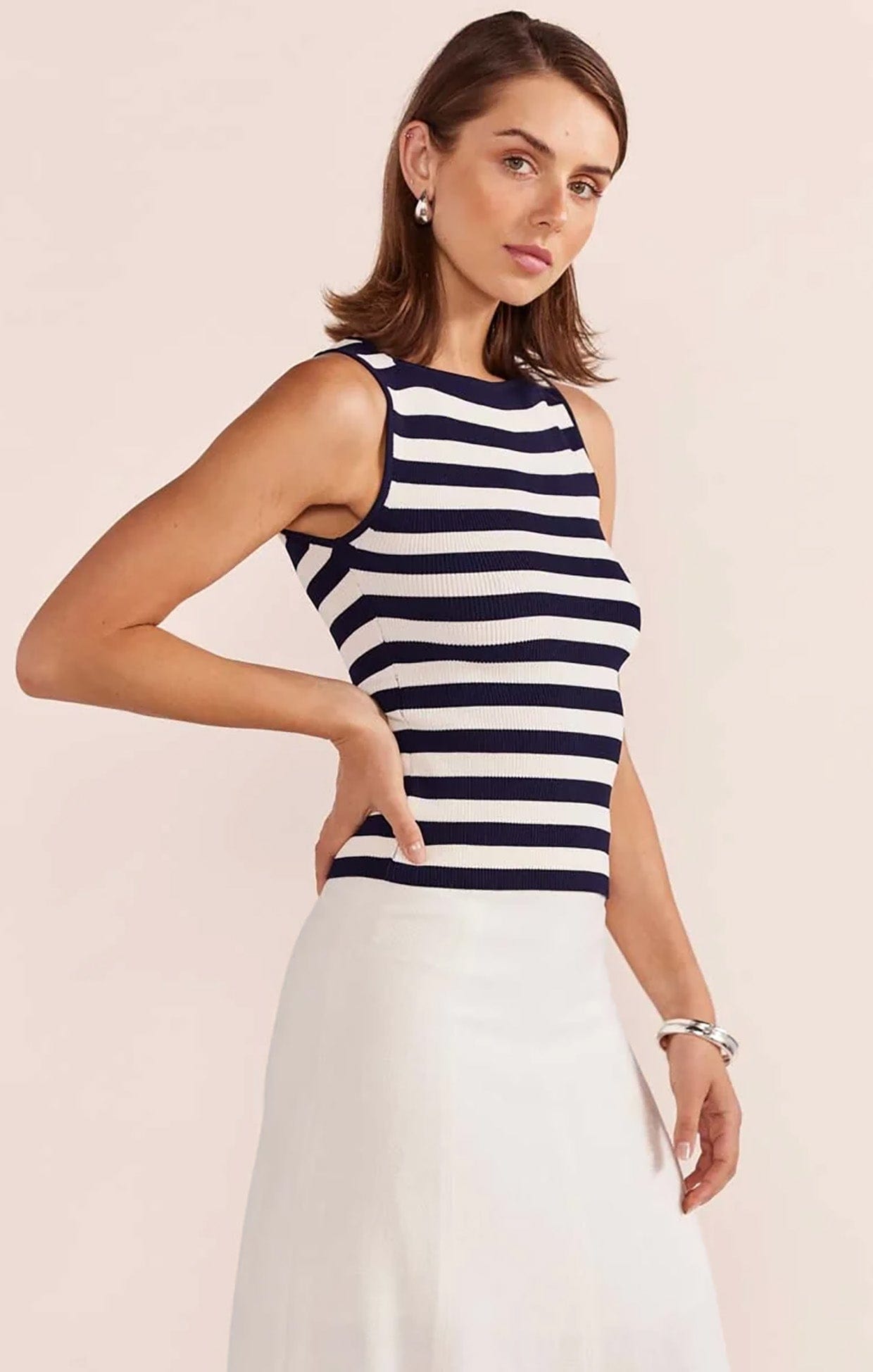 Tops LOREN STRIPE KNIT TANK