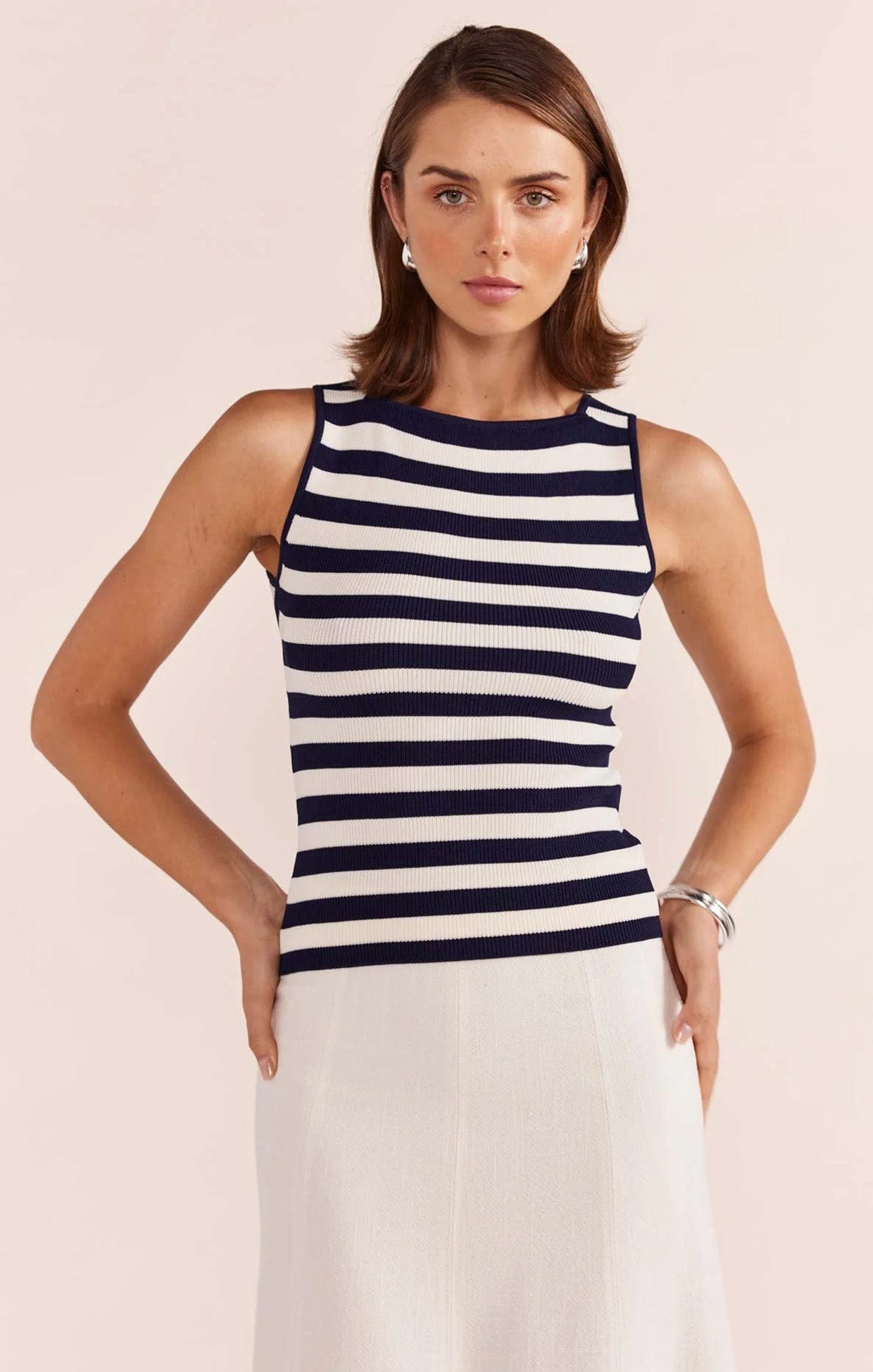 Tops LOREN STRIPE KNIT TANK