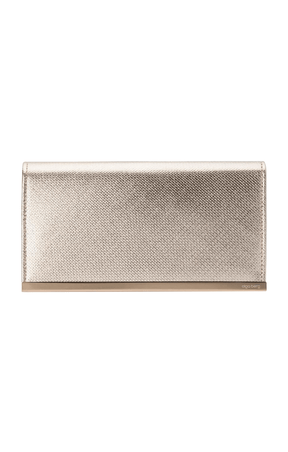 ACCESSORIES Bags Clutches One Size / Neutral MADDIE FOLDOVER CLUTCH IN GOLD