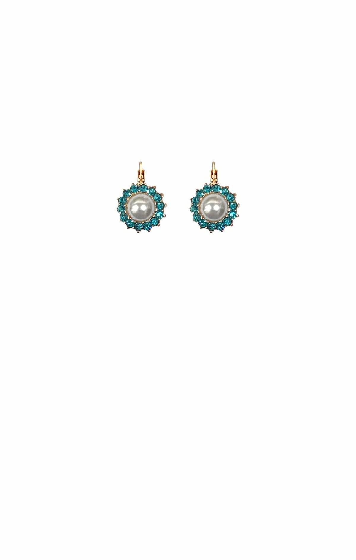 ACCESSORIES Earrings One Size / Blue MIAMI EARRING IN PEARL TURQUOISE