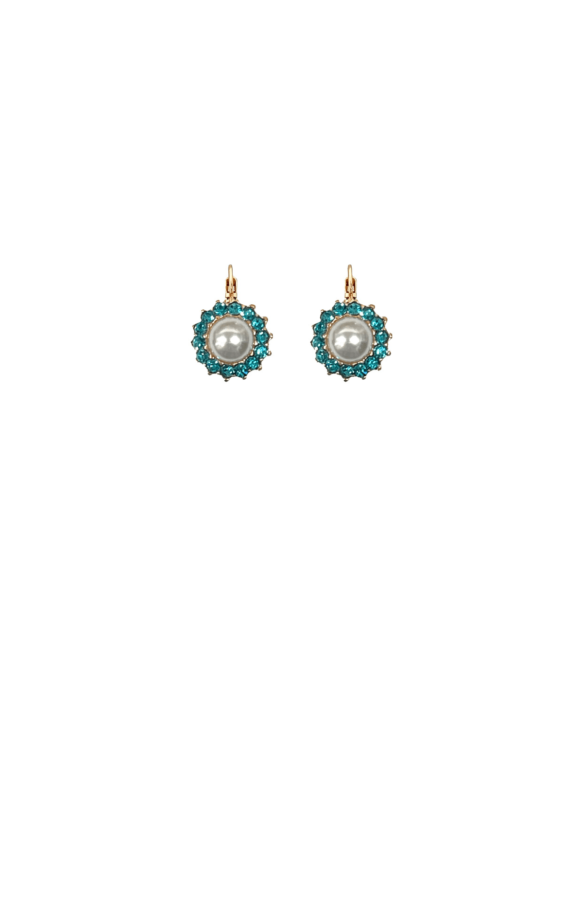 ACCESSORIES Earrings One Size / Blue MIAMI EARRING IN PEARL TURQUOISE