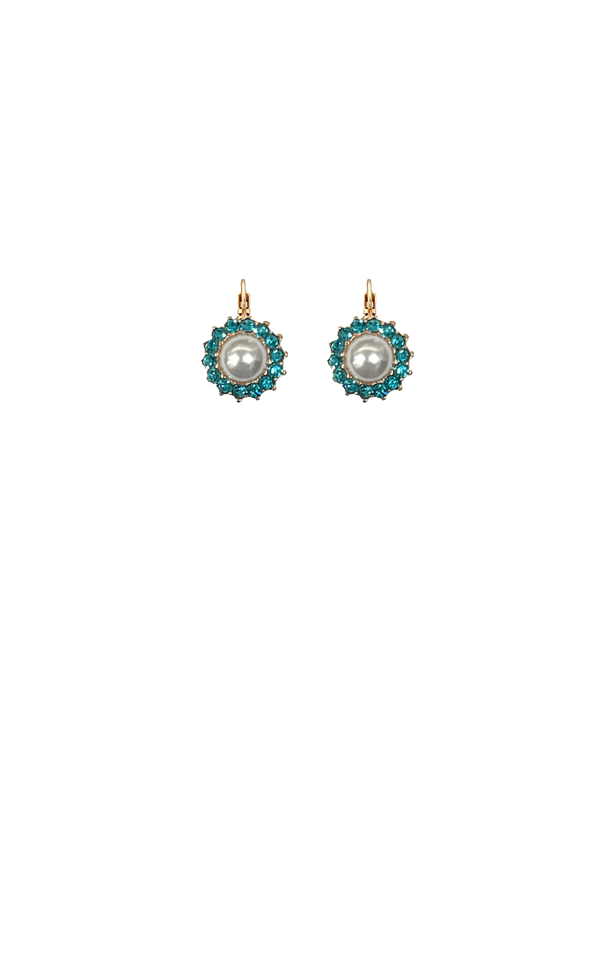 ACCESSORIES Earrings One Size / Blue MIAMI EARRING IN PEARL TURQUOISE