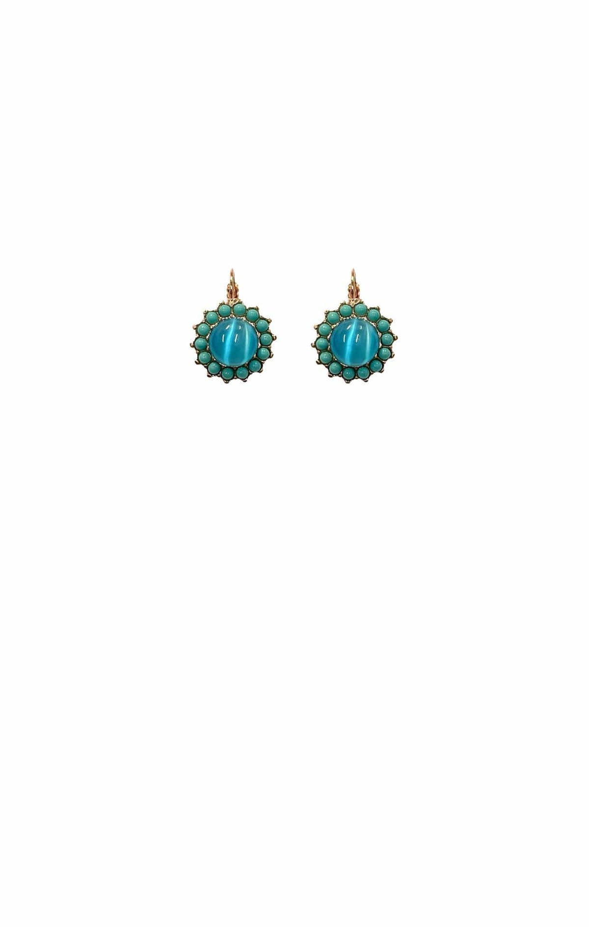 ACCESSORIES Earrings One Size / Blue MIAMI EARRING IN TURQUOISE