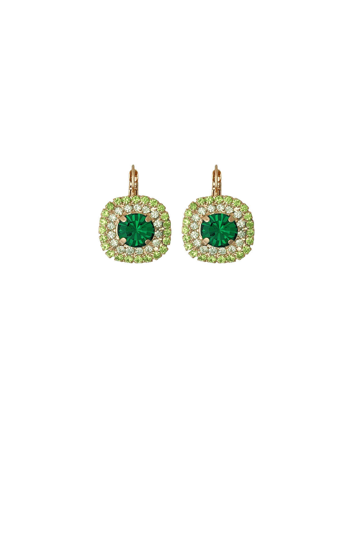 ACCESSORIES Earrings OS / EMERALD OASIS MONACO EARRING IN EMERALD OASIS