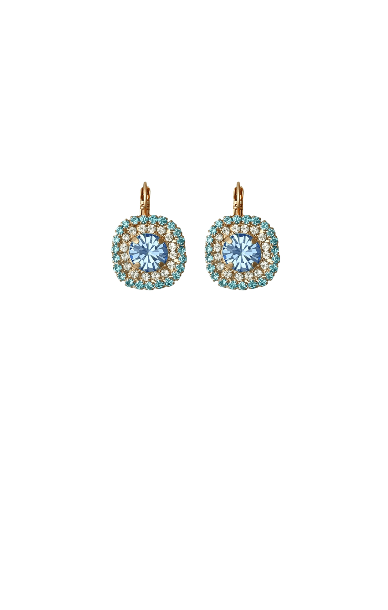 ACCESSORIES Earrings OS / SERENITY BLUE MONACO EARRING IN SERENITY BLUE