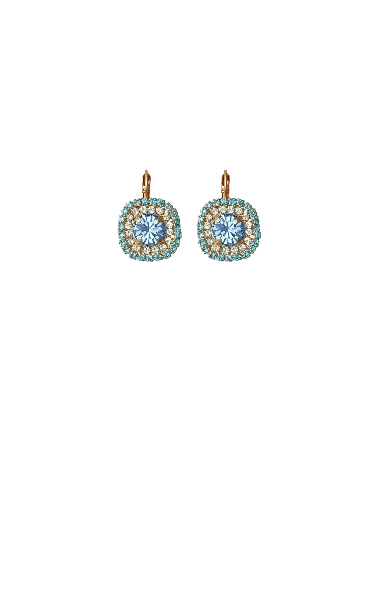 ACCESSORIES Earrings OS / SERENITY BLUE MONACO EARRING IN SERENITY BLUE