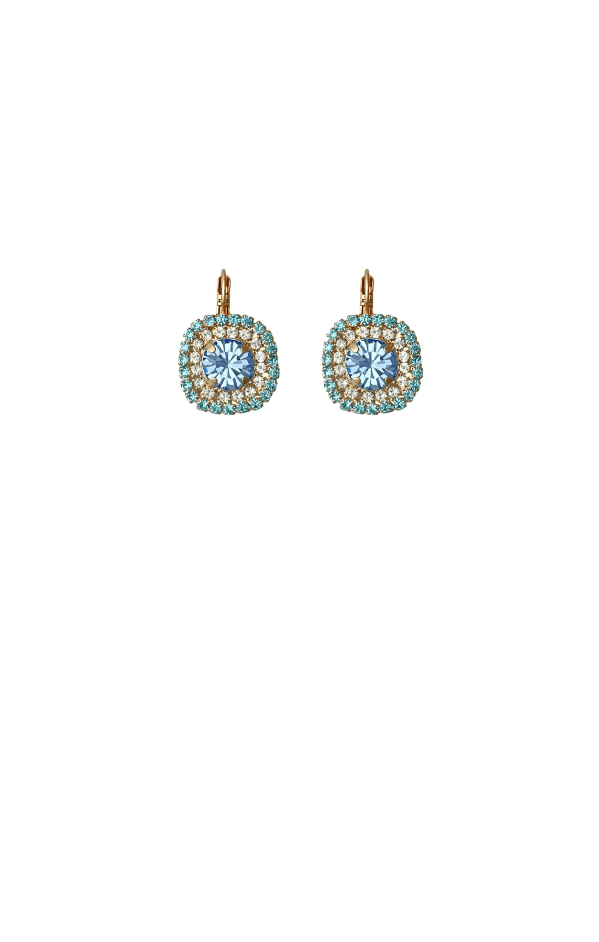 ACCESSORIES Earrings OS / SERENITY BLUE MONACO EARRING IN SERENITY BLUE