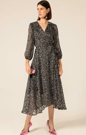 Dresses Multi Occasion MOONLIT MAZE WRAP DRESS