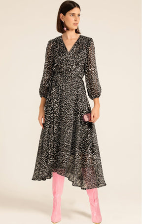 Dresses Multi Occasion MOONLIT MAZE WRAP DRESS