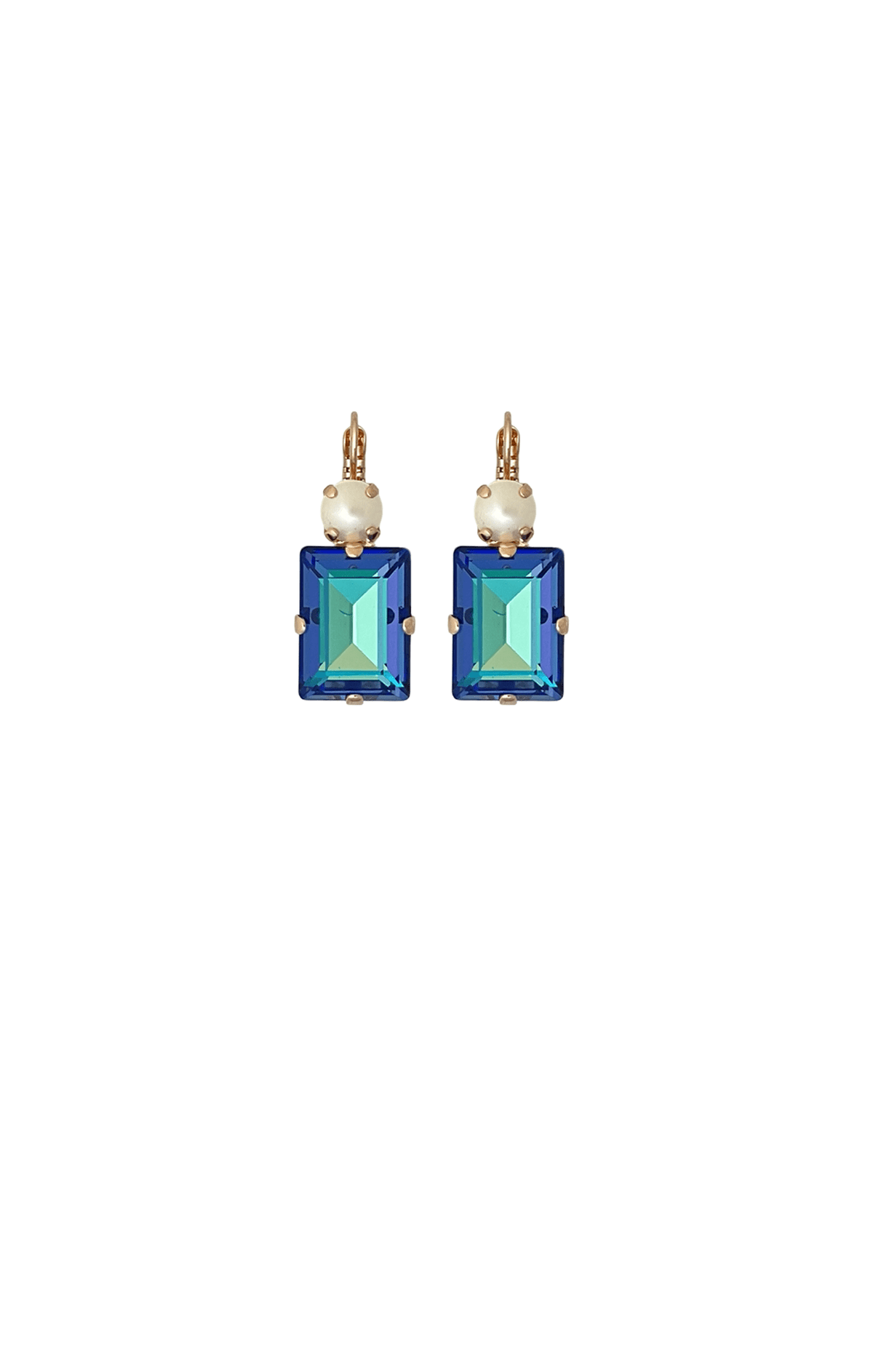 ACCESSORIES Earrings OS / BRILLIANT BLUE NAPLES EARRING IN BRILLIANT BLUE