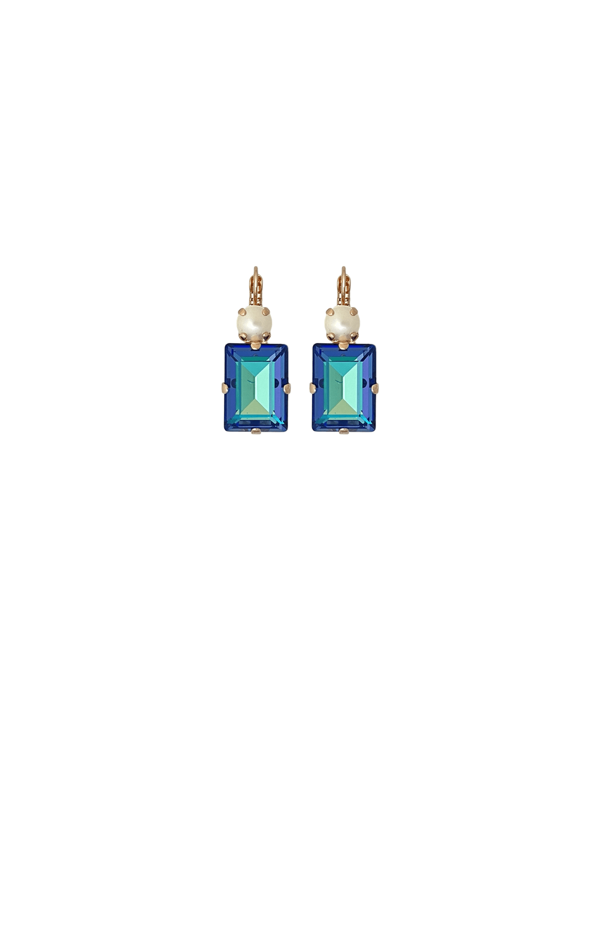 ACCESSORIES Earrings OS / BRILLIANT BLUE NAPLES EARRING IN BRILLIANT BLUE