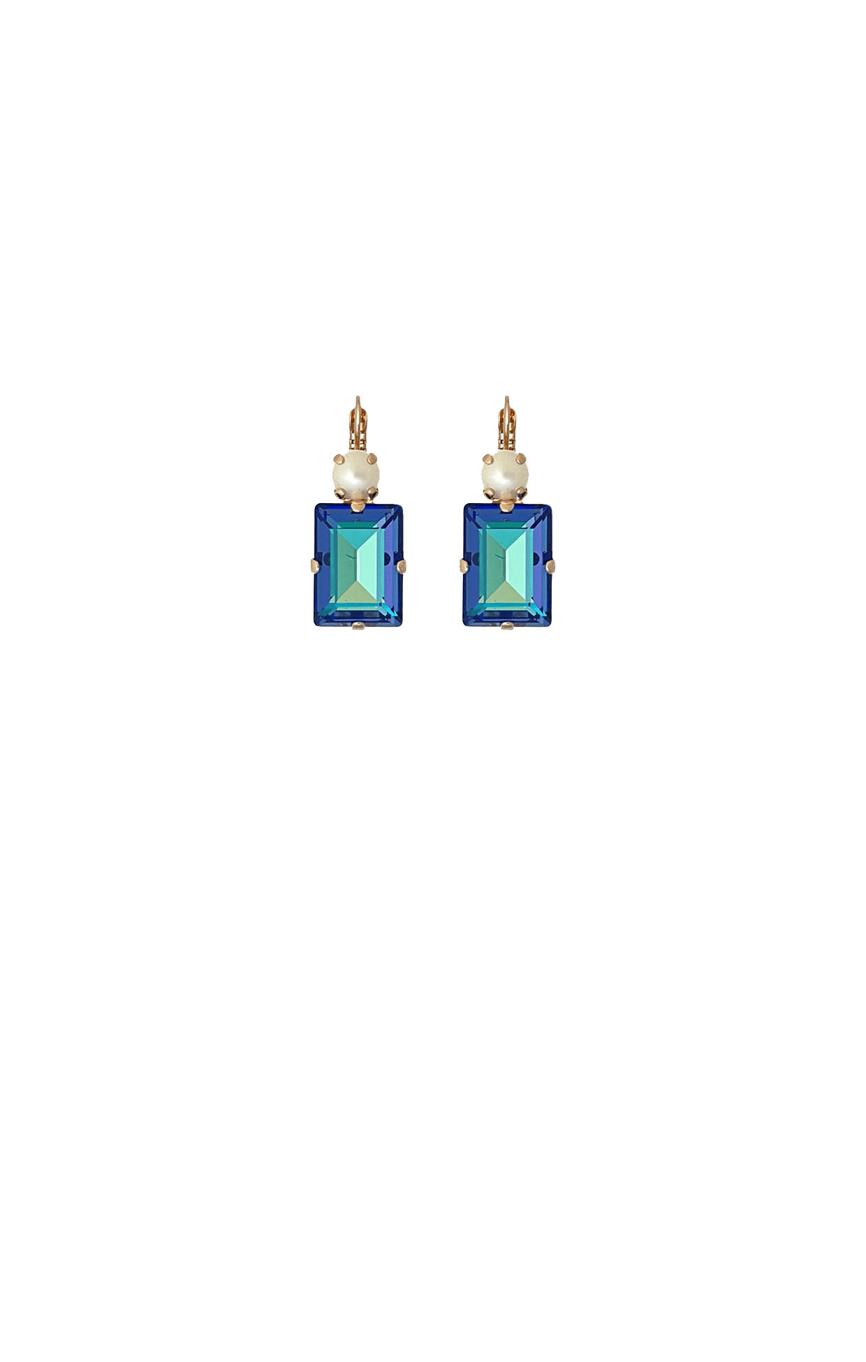 ACCESSORIES Earrings OS / BRILLIANT BLUE NAPLES EARRING IN BRILLIANT BLUE