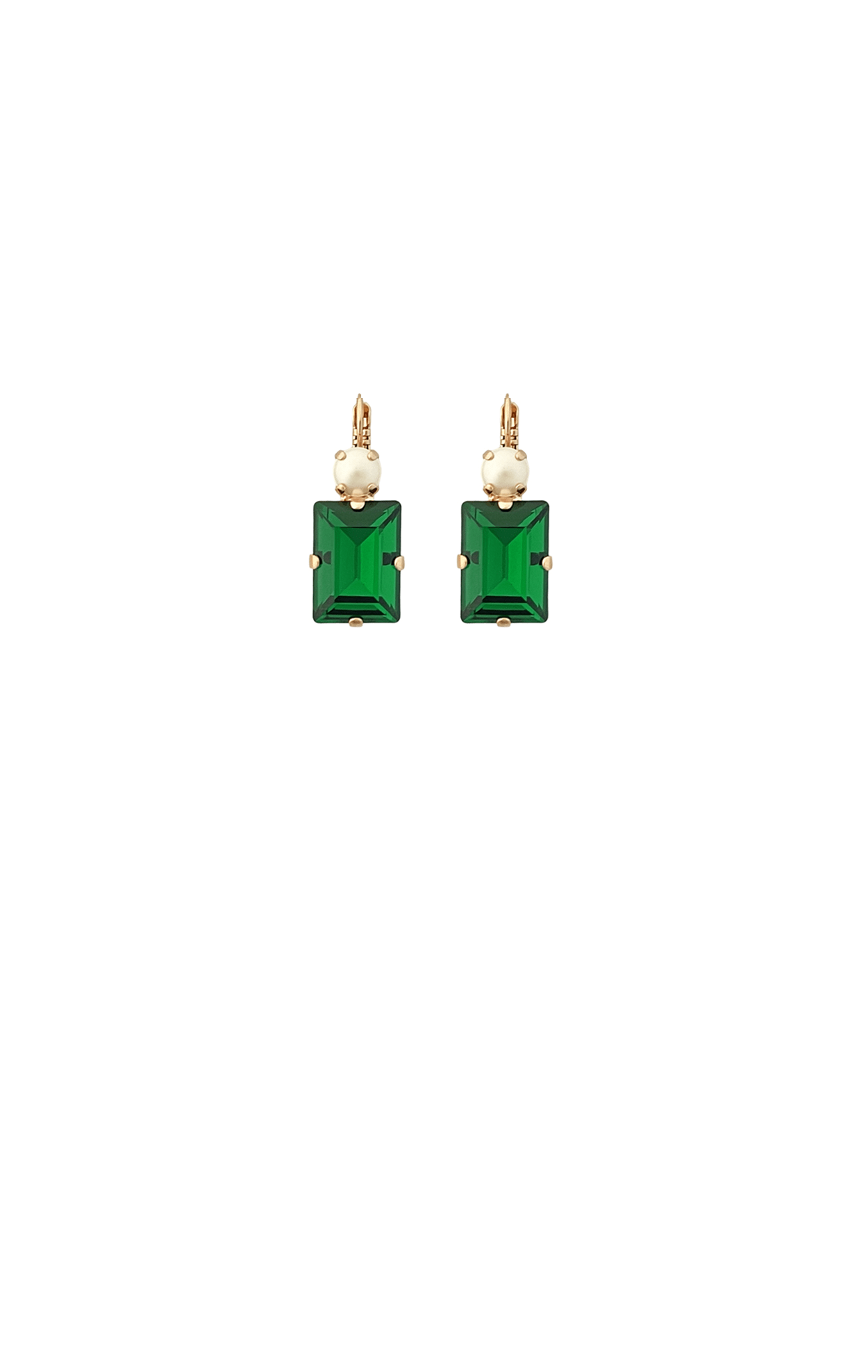 ACCESSORIES Earrings OS / EMERALD ENVY NAPLES EARRING IN EMERALD ENVY