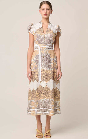 Dresses NOVIA EMBROIDED MAXI DRESS