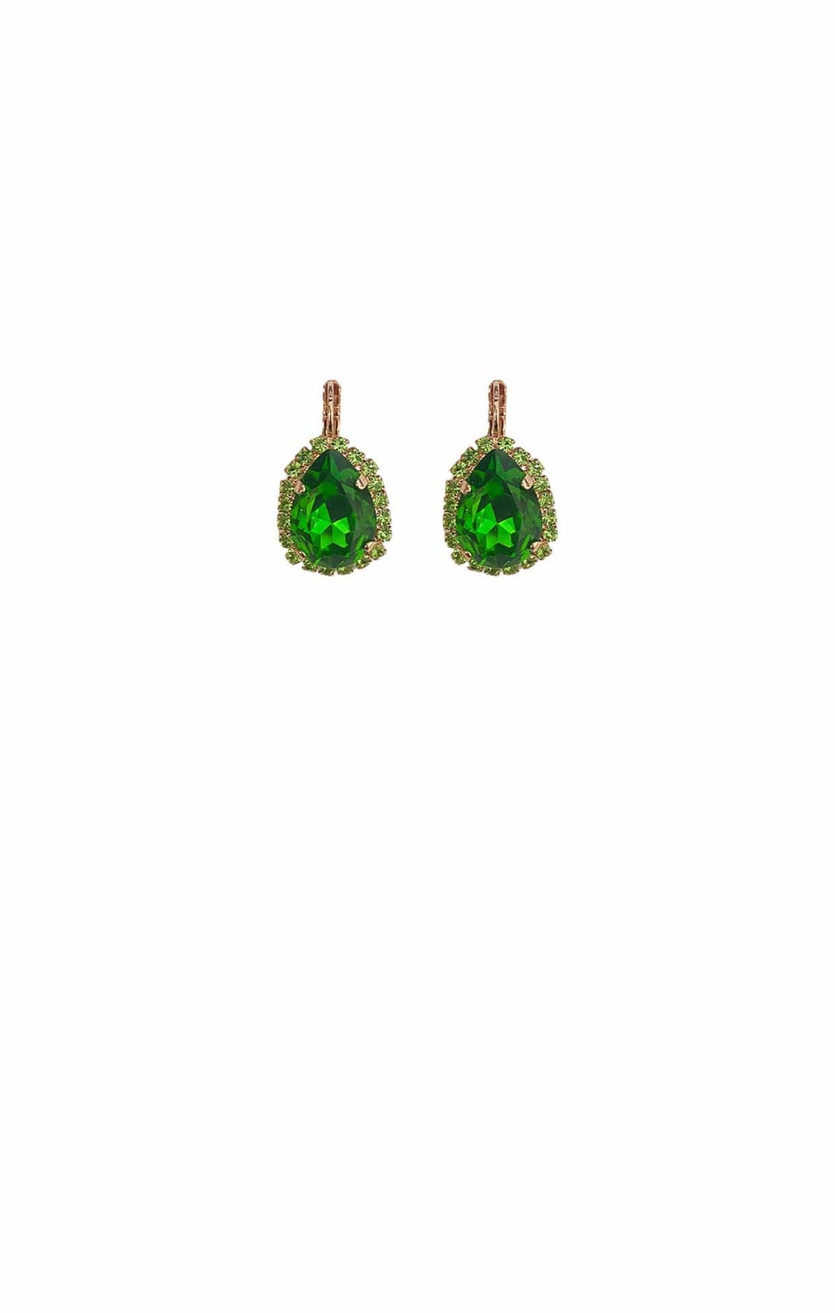 ACCESSORIES Earrings One Size / Green PARIS EARRING IN EMERALD