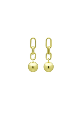 Earrings OS / GOLD PIA EARRING IN GOLD