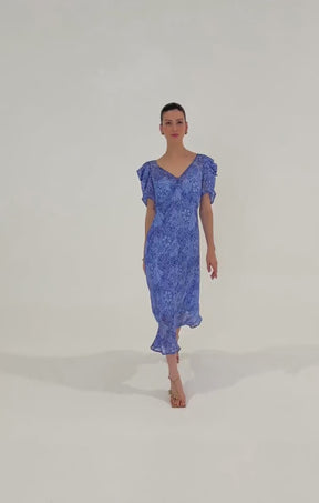 BLUE JAY MIDI DRESS