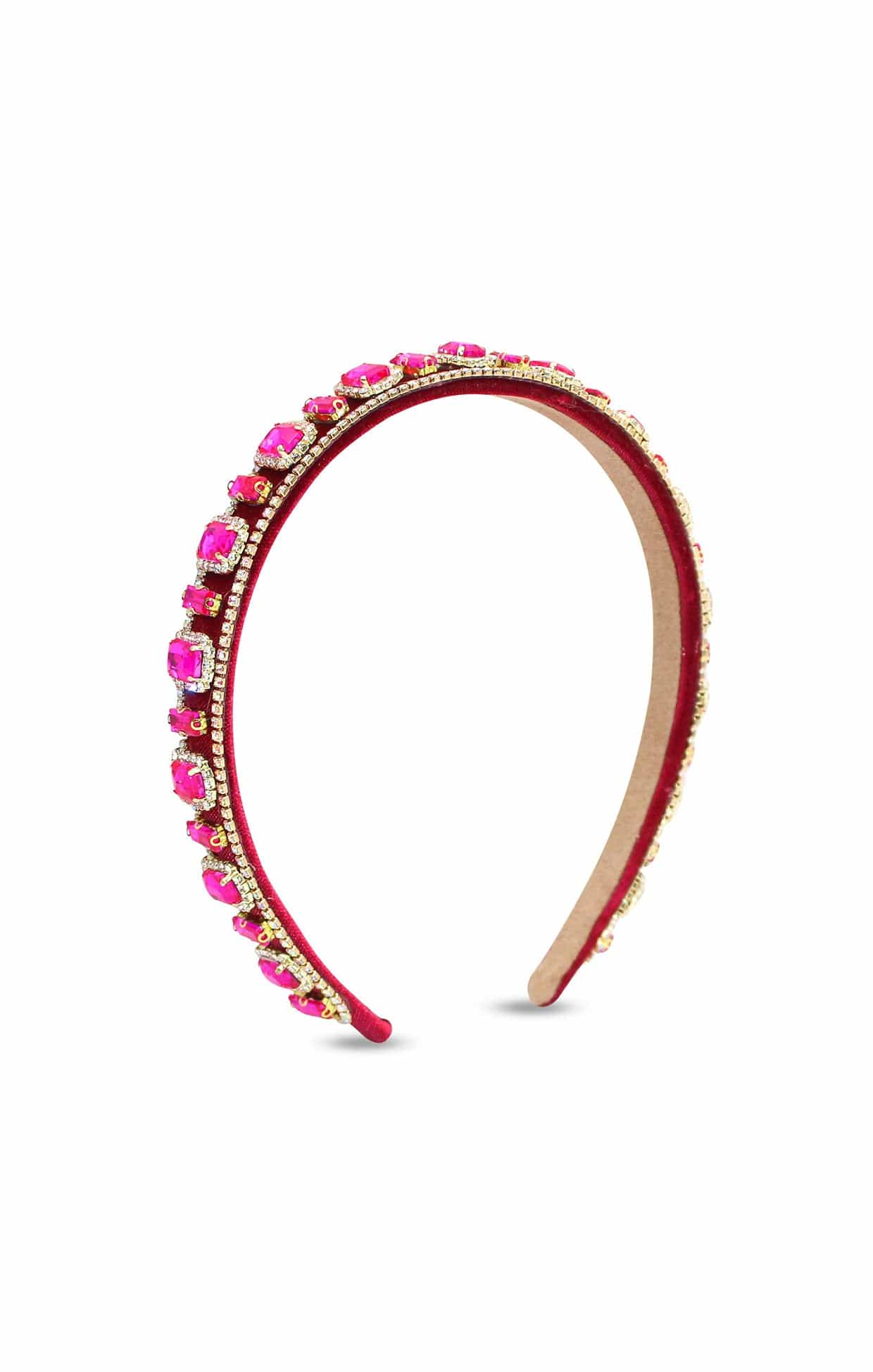 Headbands OS / HOT PINK SABINE HEADBAND IN HOT PINK