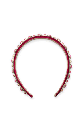 Headbands OS / HOT PINK SABINE HEADBAND IN HOT PINK