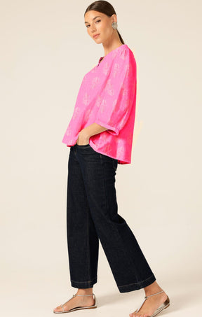 Tops SCARLETT COTTON SHIRT IN SHRINE PINK