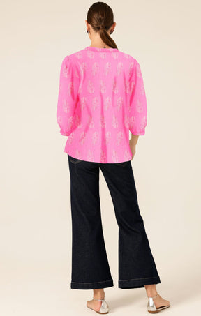 Tops SCARLETT COTTON SHIRT IN SHRINE PINK